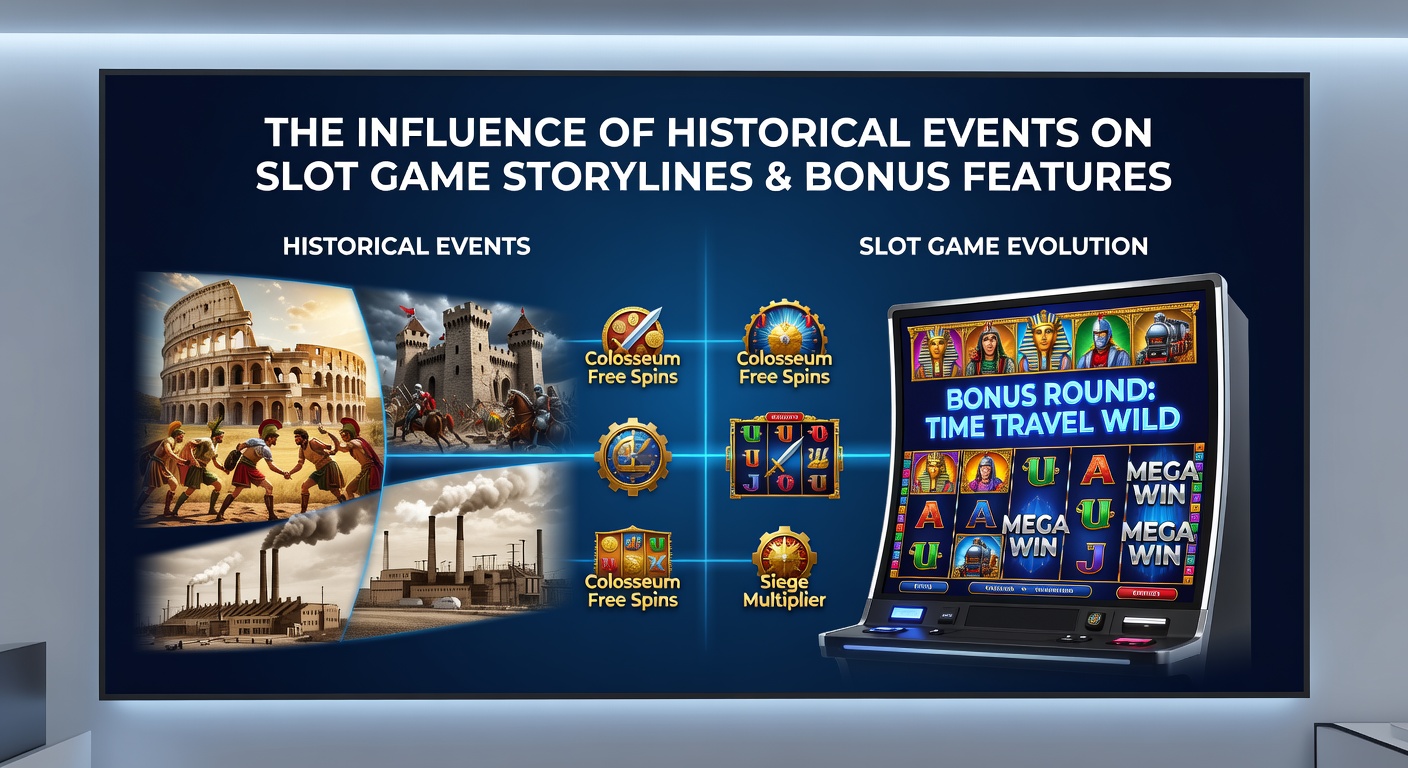 Modern video slot interface with ancient Roman and Viking historical overlays during bonus play